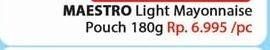 Promo Harga MAESTRO Mayonnaise Light 180 gr - Hari Hari