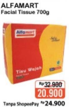 Promo Harga ALFAMART Facial Tissue 700 gr - Alfamart