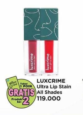 Promo Harga Luxcrime Ultra Lip Stain All Variants 100 gr - Watsons