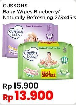 Promo Harga Cussons Baby Wipes  - Indomaret