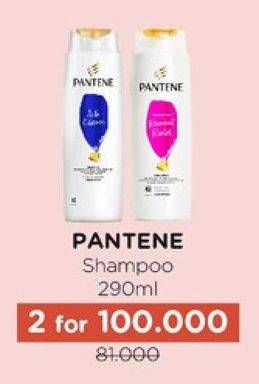 Promo Harga Pantene Shampoo 290 ml - Watsons