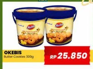 Promo Harga Okebis Butter Cookies 300 gr - Yogya