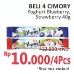 Promo Harga Cimory Yogurt Stick Blueberry, Strawberry 40 gr - Alfamidi
