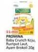 Promo Harga Promina 8+ Baby Crunchies Keju, Krim Ayam Brokoli, Seaweed 20 gr - Alfamidi