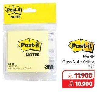 Promo Harga POST IT Stick Notes 654-SSJ  - Lotte Grosir