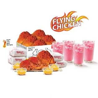 Promo Harga Big Eight Flying Chicken / Richicken  - Richeese Factory