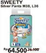 Promo Harga SWEETY Silver Pants M38, L36  - Alfamart