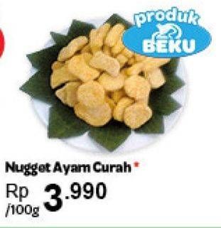 Promo Harga Nugget Ayam Curah per 100 gr - Carrefour