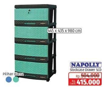 Promo Harga Napolly Stockcase 445 X 35 X 980 Cm  - Lotte Grosir