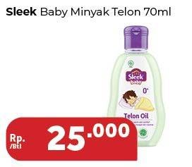 Promo Harga SLEEK Baby Telon Oil 70 ml - Carrefour