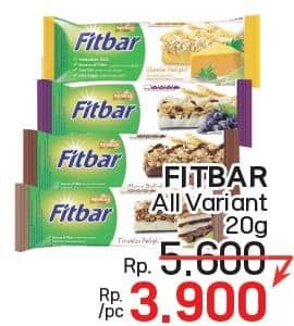 Promo Harga Fitbar Makanan Ringan Sehat All Variants 20 gr - LotteMart