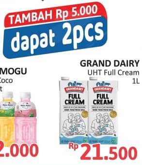 Promo Harga Grandairy Foaming Milk  1000 ml - Alfamidi