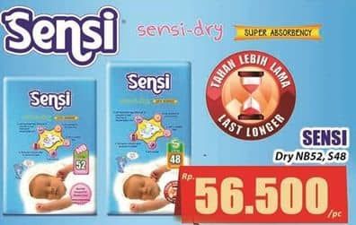 Promo Harga Sensi Dry NB52, S48 48 pcs - Hari Hari