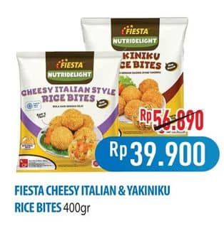 Promo Harga Fiesta Rice Bites Cheesy Italian, Yakiniku 400 gr - Hypermart