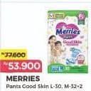 Promo Harga Merries Pants Good Skin L30, M34 30 pcs - Alfamart