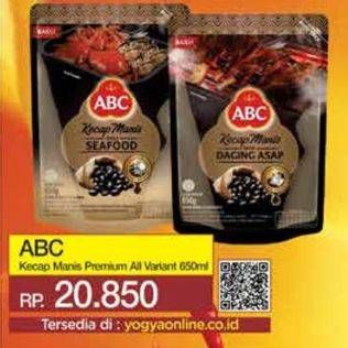 Promo Harga ABC Kecap Manis Premium  - Yogya