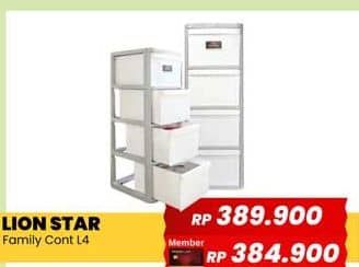 Promo Harga Lion Star Family Container L4  - Yogya