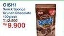 Promo Harga Oishi Sponge Crunch Cokelat 100 gr - Indomaret