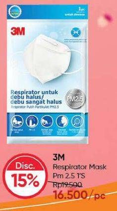 Promo Harga 3M NEXCARE Masker Kesehatan Respirator  - Guardian