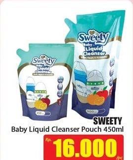 Promo Harga SWEETY Baby Liquid Cleanser 450 ml - Hari Hari