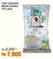 Promo Harga Top Coffee White Coffee 10 pcs - Indomaret