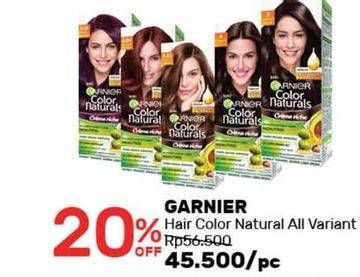 Promo Harga GARNIER Hair Color Naturals, All Variants  - Guardian