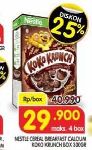 Promo Harga Nestle Koko Krunch Cereal 330 gr - Superindo