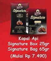 Promo Harga Kapal Api Signature Box/Bag  - Hypermart