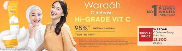 Promo Harga WARDAH C Defence  - Watsons