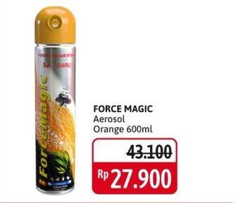 Promo Harga FORCE MAGIC Insektisida Spray Orange 600 ml - Alfamidi