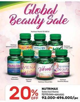 Promo Harga NUTRIMAX Multivitamin  - Guardian