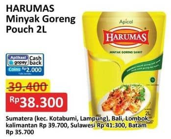 Promo Harga Harumas Minyak Goreng 2000 ml - Alfamart