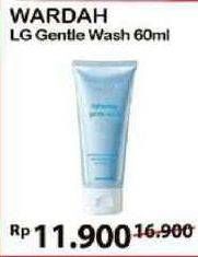 Promo Harga WARDAH Lightening Gentle Wash 60 ml - Alfamart