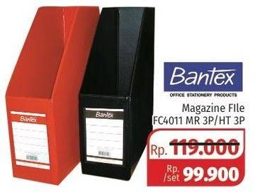 Promo Harga Bantex Magazine File FC4011 MR 3P/HT 3P  - Lotte Grosir