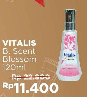 Promo Harga VITALIS Body Scent Blossom 120 ml - Alfamart