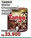 Promo Harga Tango Wafer Chocolate, Vanilla Milk 300 gr - Indomaret