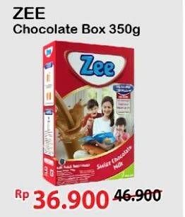 Promo Harga ZEE Susu Bubuk Swizz Chocolate 350 gr - Alfamart