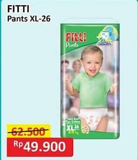 Promo Harga Fitti Pants XL26 26 pcs - Alfamart