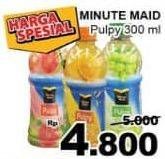 Promo Harga MINUTE MAID Juice Pulpy 300 ml - Giant