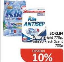 SOKLIN White Bright 770g, Antisep Fresh Scent 700g