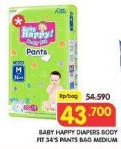 Promo Harga Baby Happy Body Fit Pants M34  - Superindo