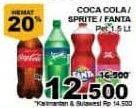 Promo Harga COCA COLA Minuman Soda 1500 ml - Giant