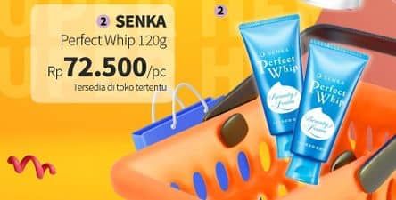 Promo Harga Senka Perfect Whip Facial Foam 120 gr - Guardian