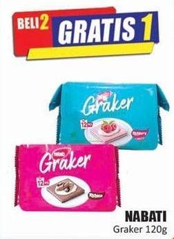 Promo Harga NABATI Graker Graham Crackers 120 gr - Hari Hari