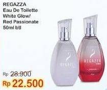 Promo Harga REGAZZA Eau De Toilette Red Passionate, White Glow 50 ml - Indomaret