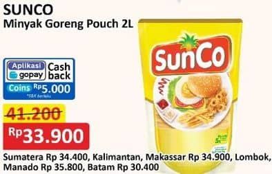 Promo Harga Sunco Minyak Goreng 2000 ml - Alfamart