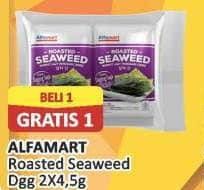 Promo Harga Alfamart Roasted Seaweed per 2 pck 4 gr - Alfamart
