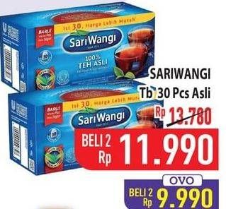 Promo Harga Sariwangi Teh Asli 55 gr - Hypermart