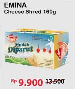 Promo Harga Emina Cheddar Cheese Shred 160 gr - Alfamart