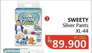 Promo Harga Sweety Silver Pants XL44 44 pcs - Alfamidi